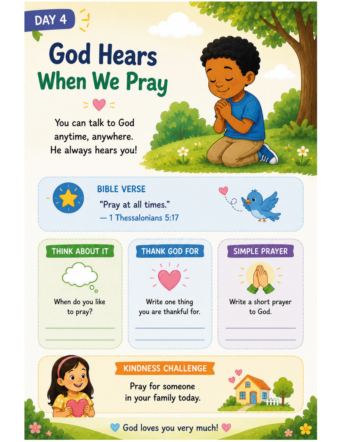 Growing with God and Jesus – My Daily Devotional | Printed Edition