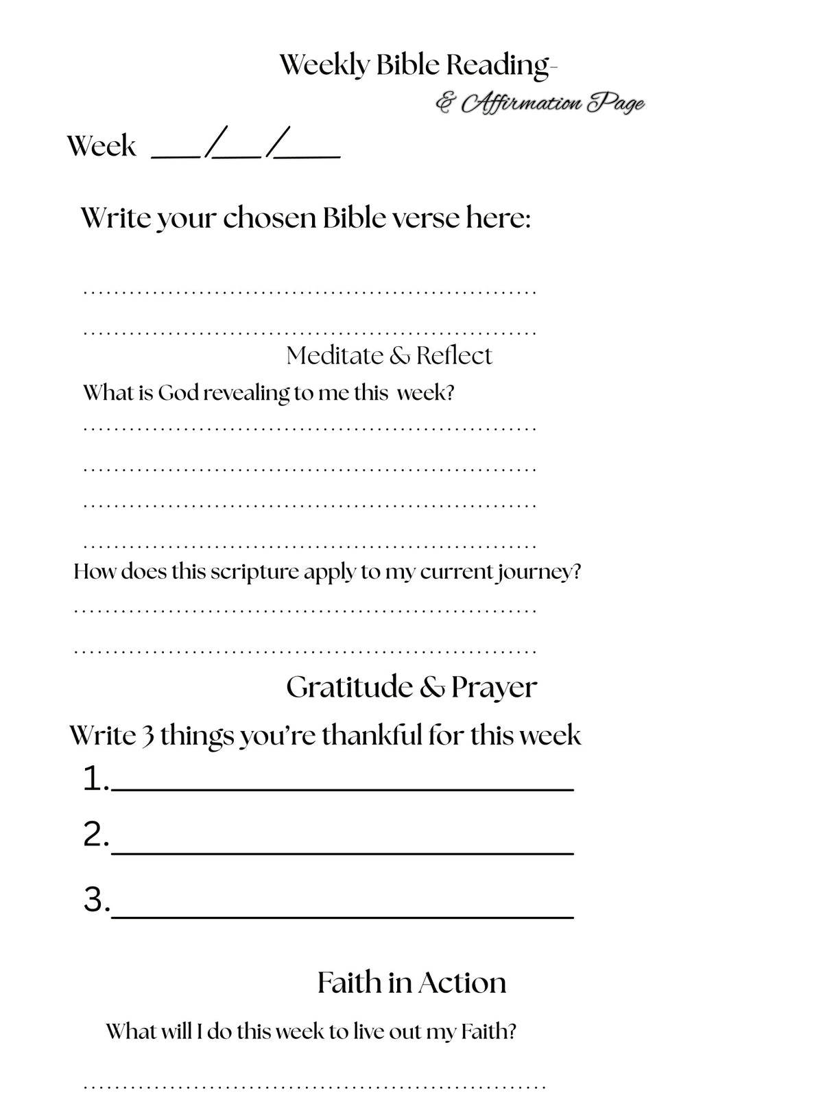 Spirituality Leads to Success | 161-Page Printed Guided Bible Journal