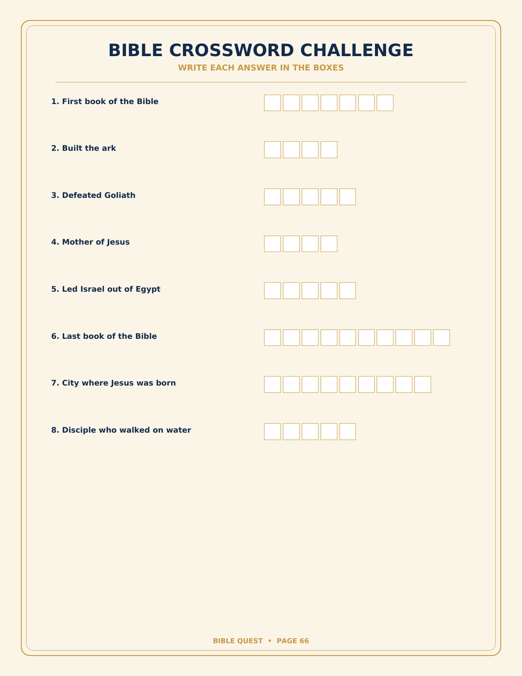 The Bible Quest | 80-Page Interactive Bible Activity Book for Teens