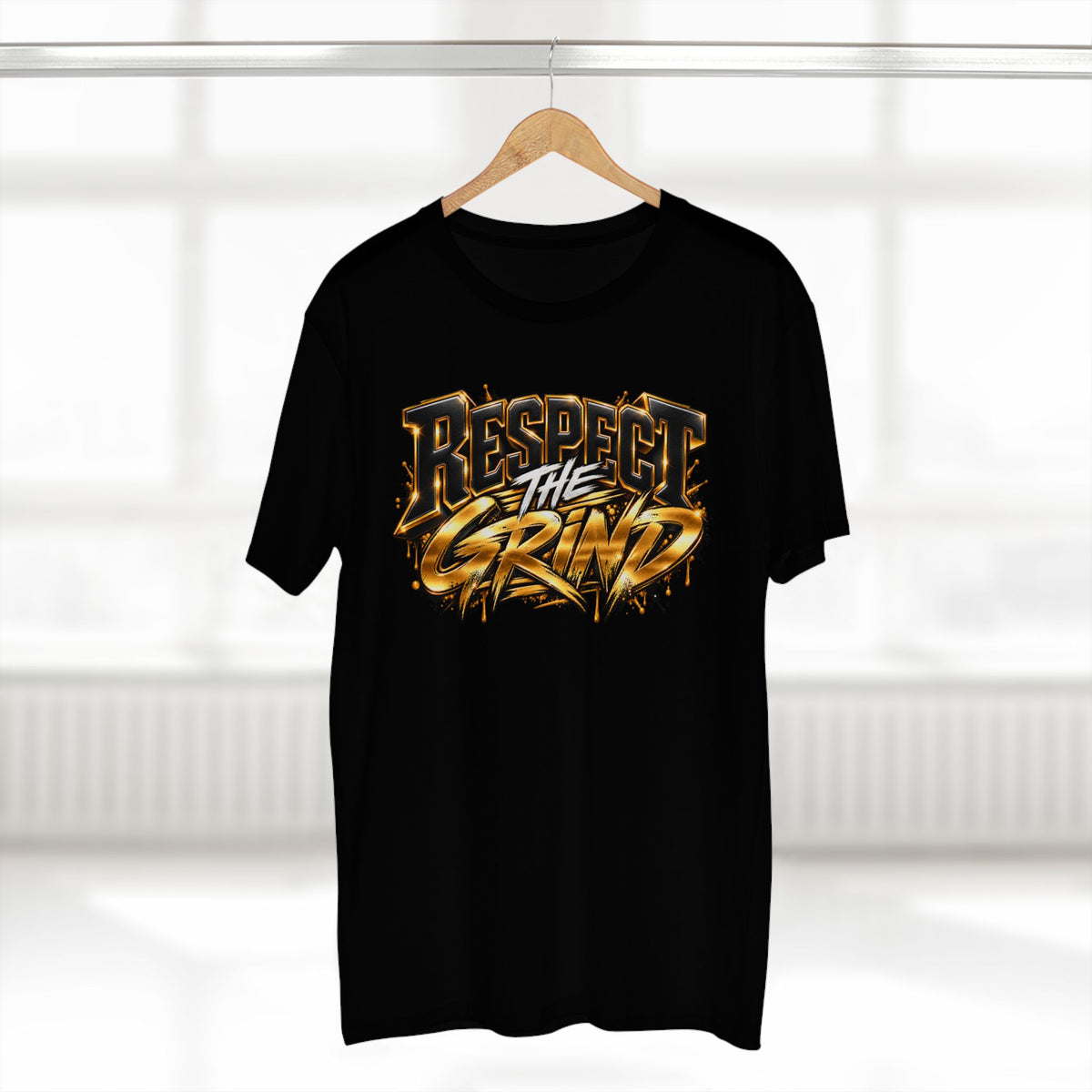 Respect the Grind | Men's Premium Graphic T-Shirt – Boss Brand