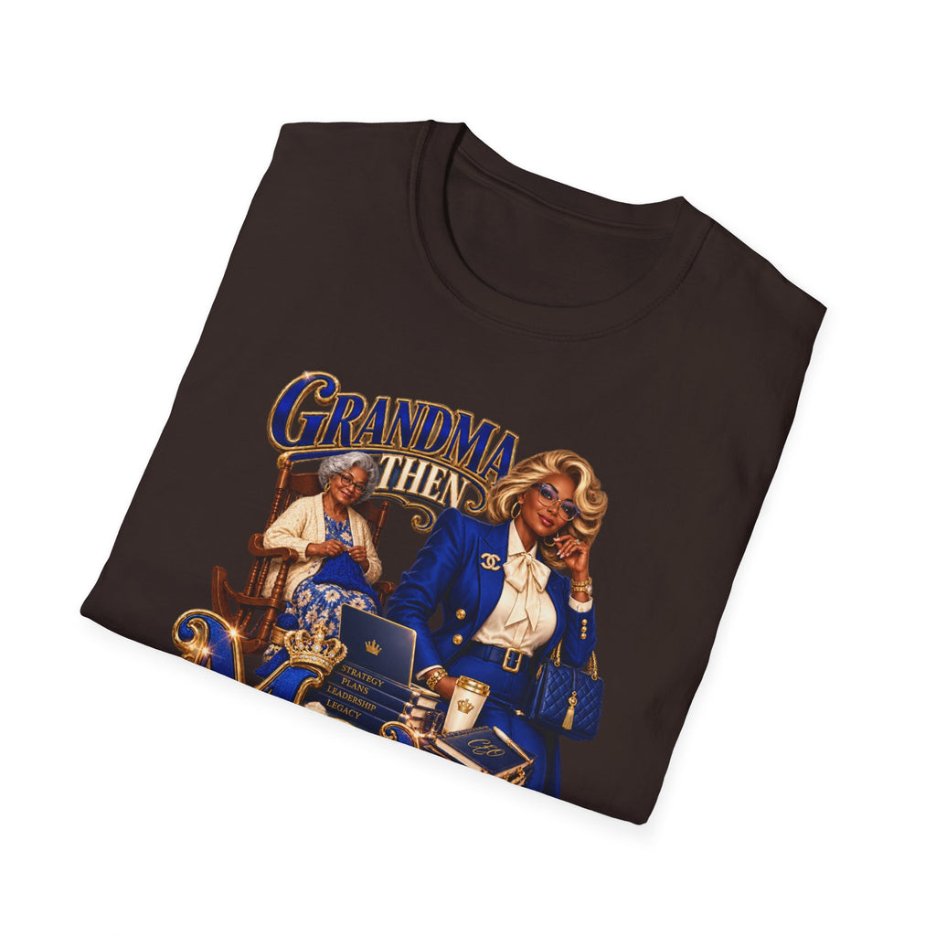 Then Grandma, Now MeMe | Running the Show Graphic T-Shirt