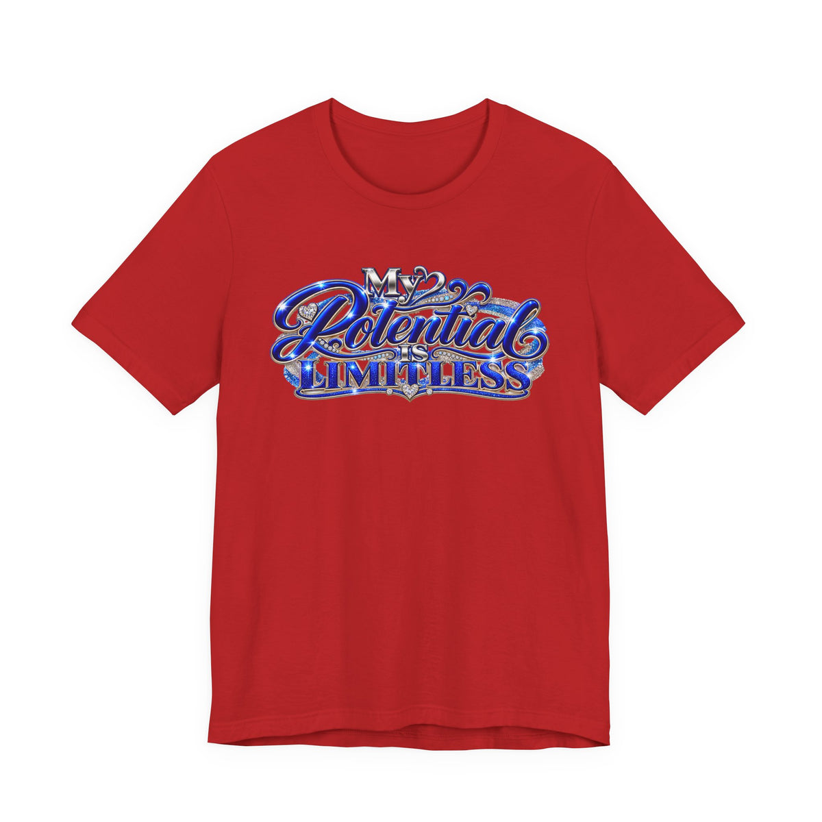 My Potential Is Limitless | Motivational Graphic T-Shirt | Boss Brand LLC