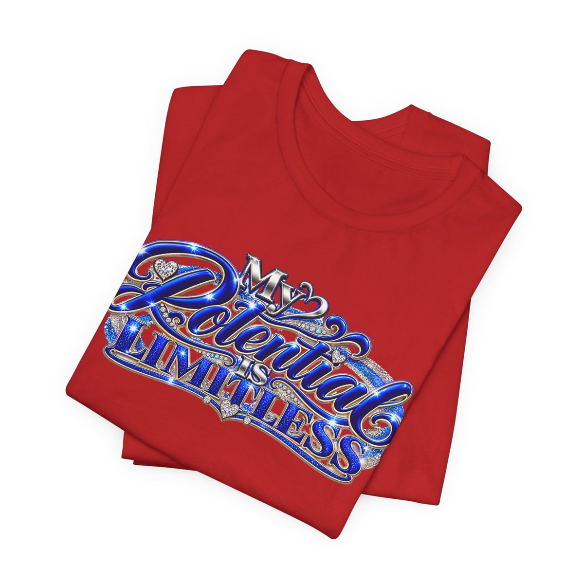 My Potential Is Limitless | Motivational Graphic T-Shirt | Boss Brand LLC