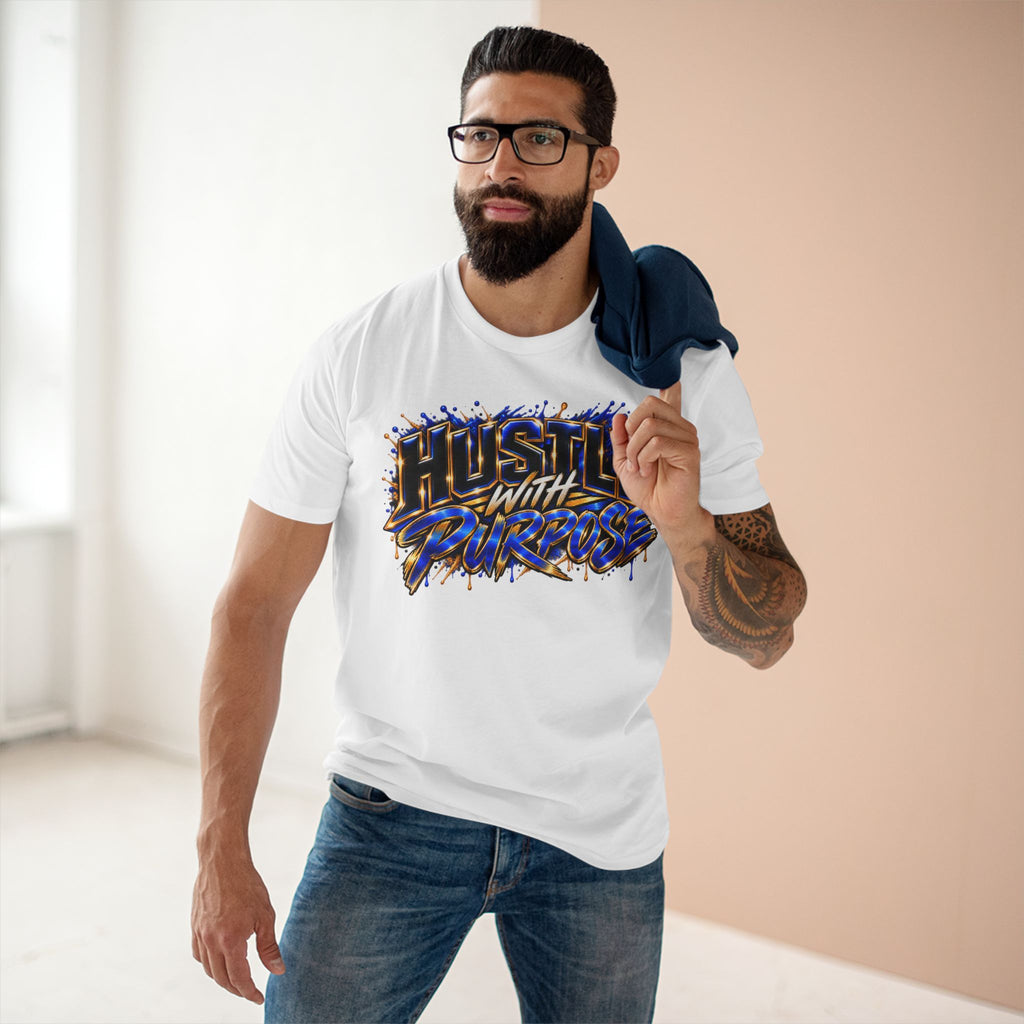 Hustle With Purpose | Men's Premium Graphic T-Shirt – Boss Brand