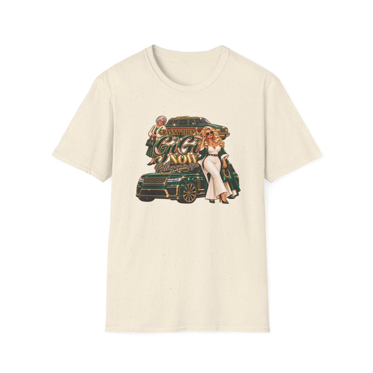 Granny to GiGi | Grandma Glow-Up Graphic T-Shirt