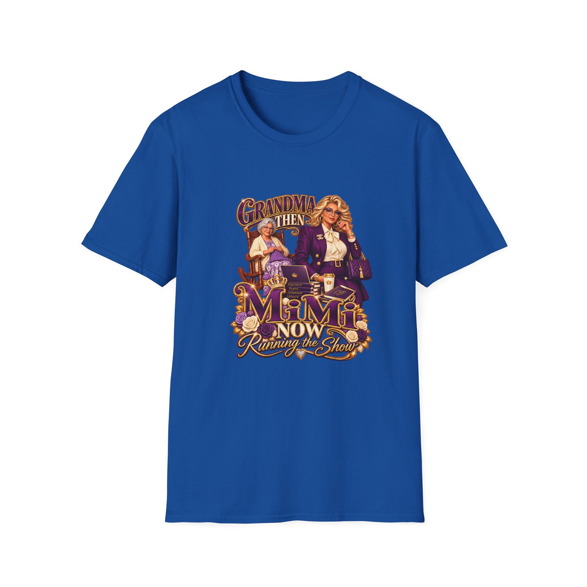Then Grandma, Now MiMi | Grandma Glow-Up Graphic T-Shirt