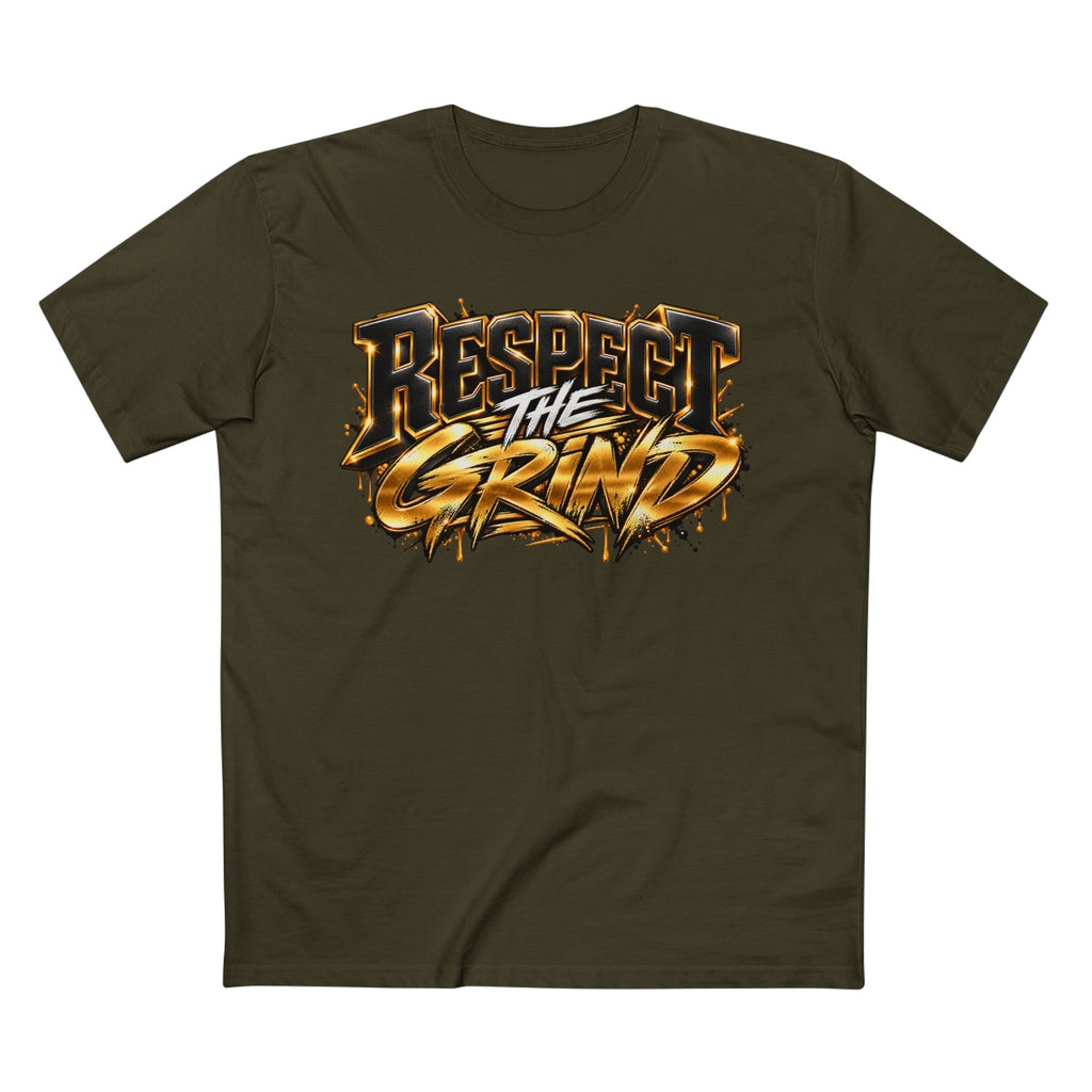 Respect the Grind | Men's Premium Graphic T-Shirt – Boss Brand
