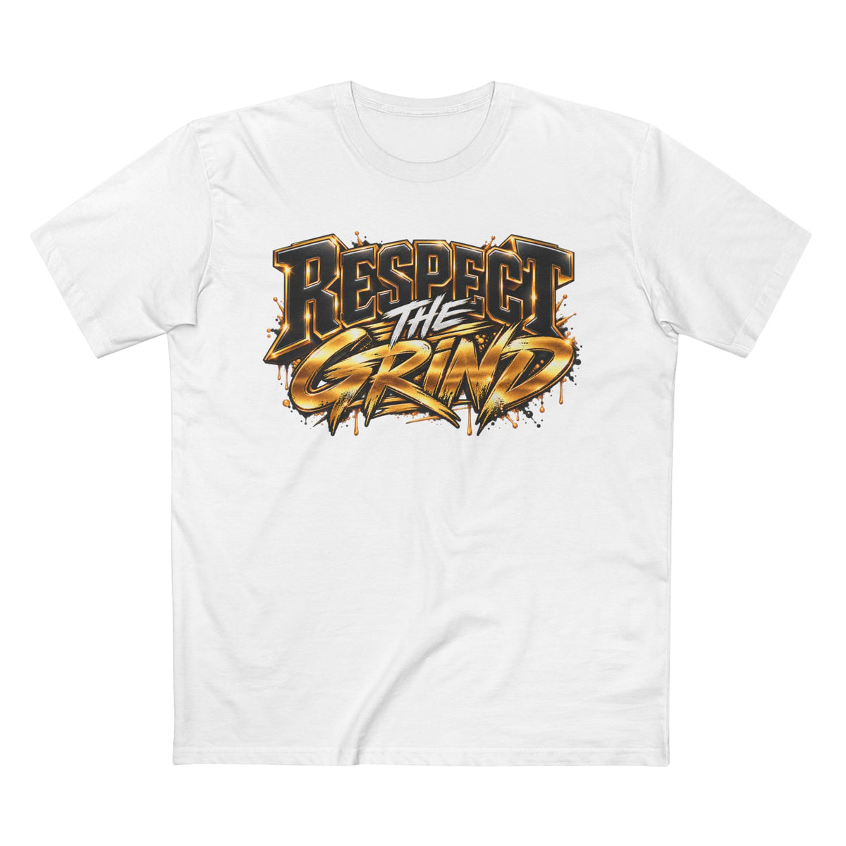 Respect the Grind | Men's Premium Graphic T-Shirt – Boss Brand