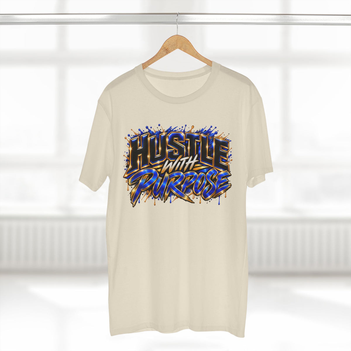 Hustle With Purpose | Men's Premium Graphic T-Shirt – Boss Brand
