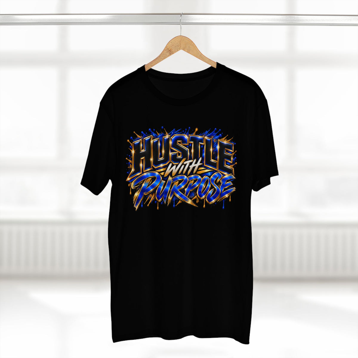 Hustle With Purpose | Men's Premium Graphic T-Shirt – Boss Brand