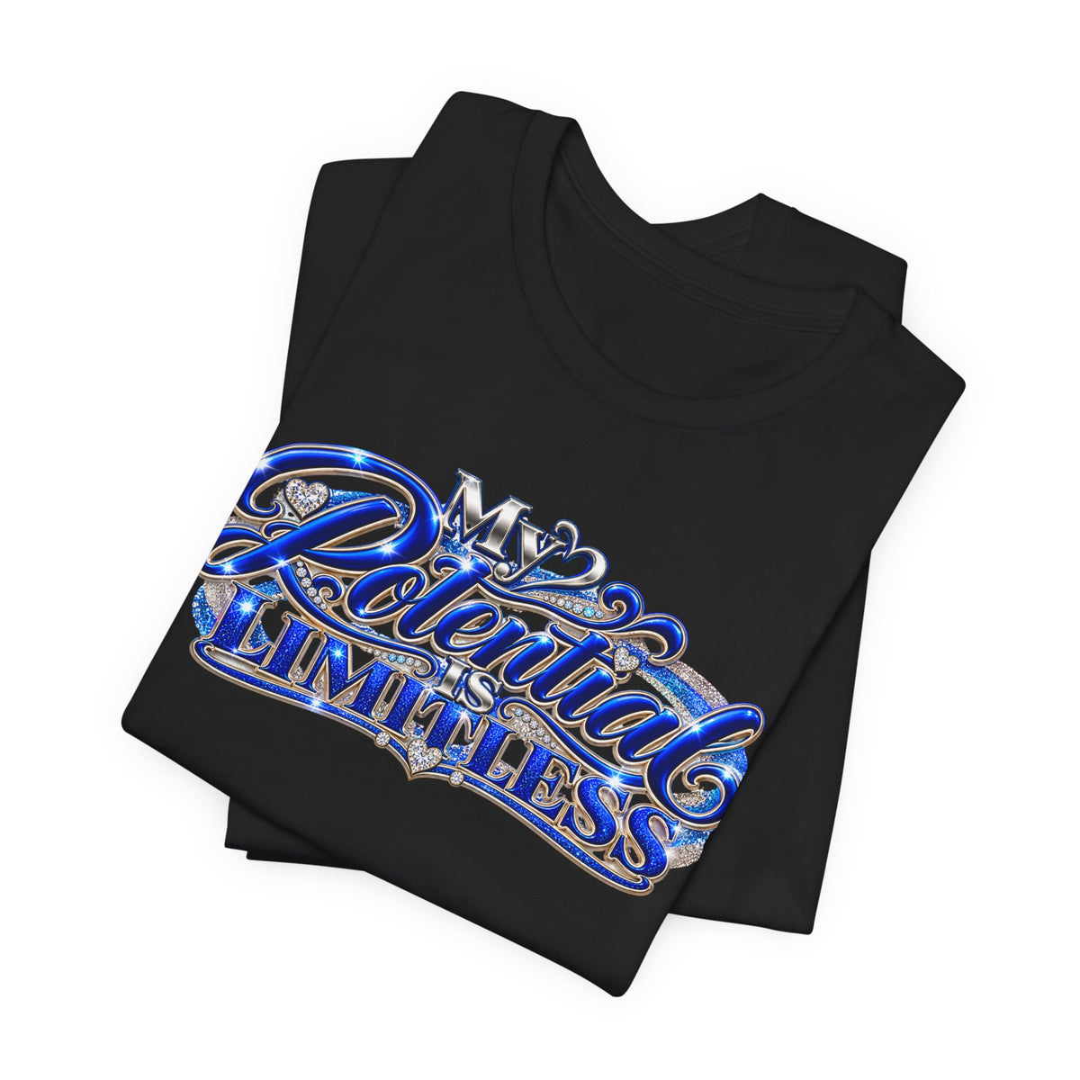 My Potential Is Limitless | Motivational Graphic T-Shirt | Boss Brand LLC