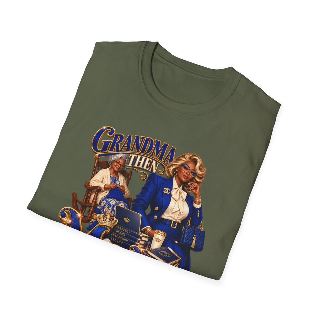 Then Grandma, Now MeMe | Running the Show Graphic T-Shirt
