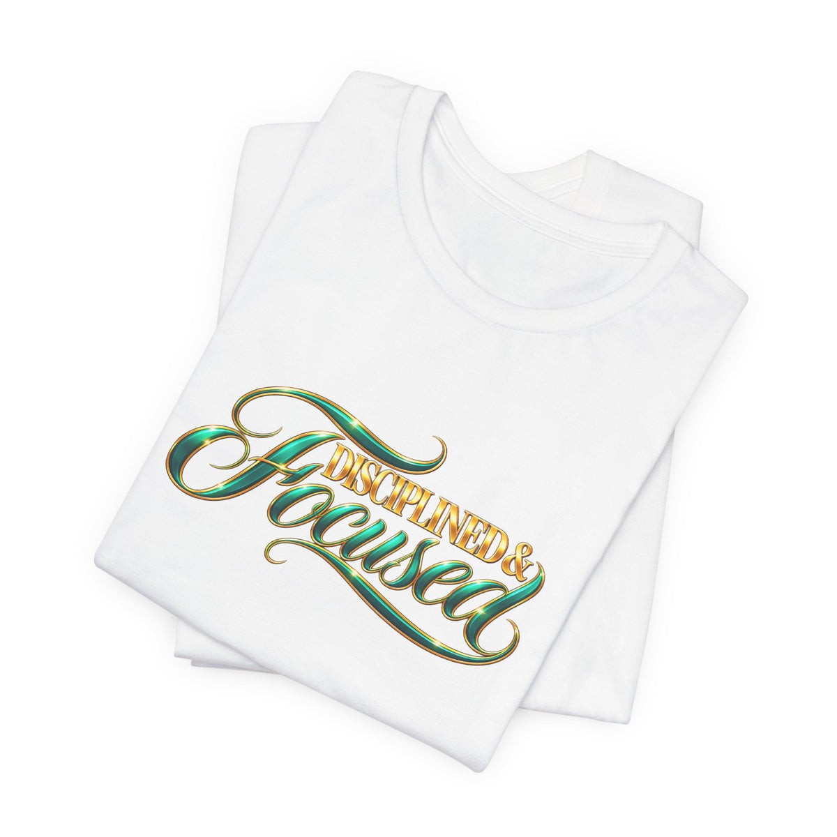 Disciplined & Focused | Executive Casual Friday Graphic T-Shirt | Boss Brand LLC