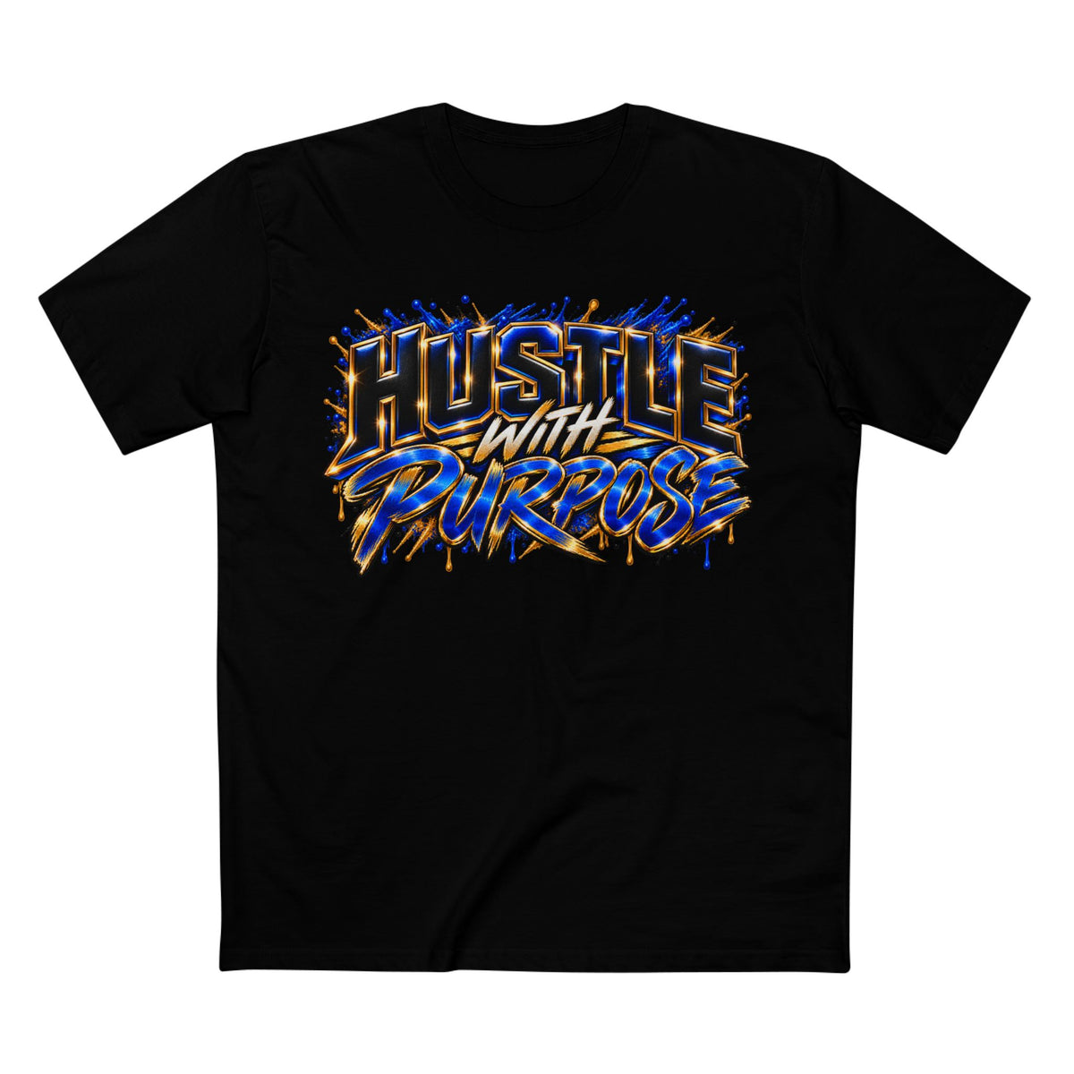 Hustle With Purpose | Men's Premium Graphic T-Shirt – Boss Brand
