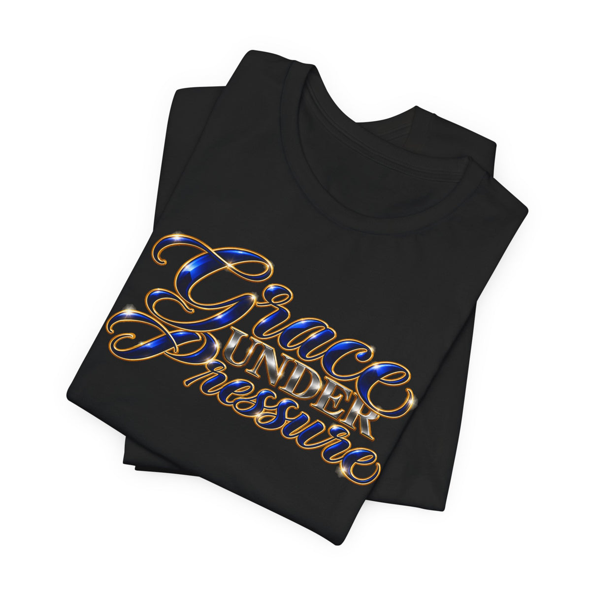 Grace Under Pressure | Executive Casual Friday Graphic T-Shirt | Boss Brand LLC