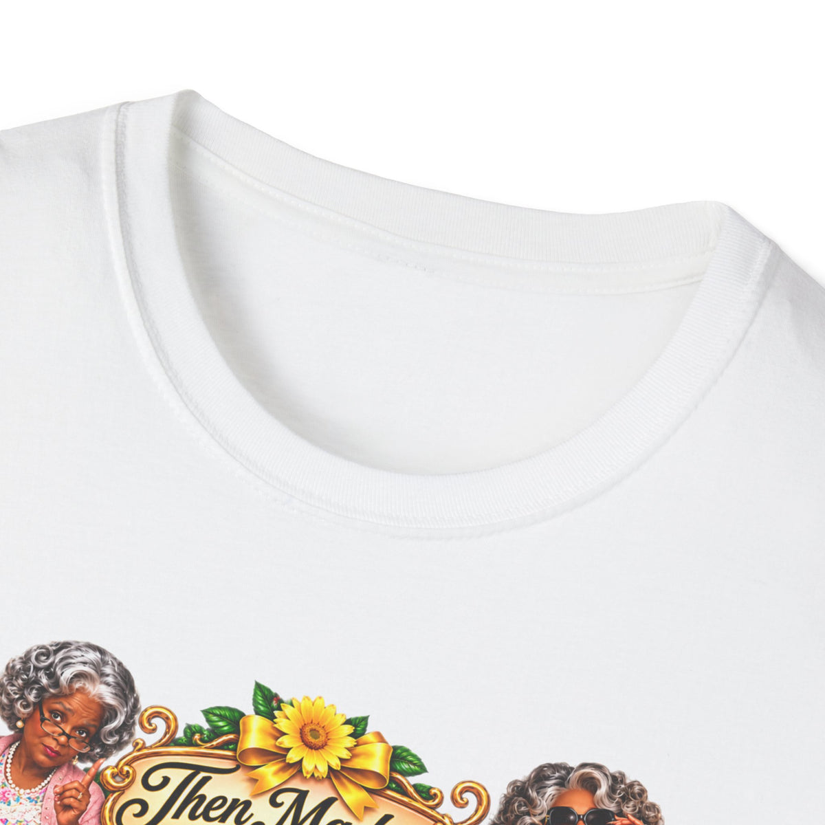 Grandma Golden Glam Graphic T-Shirt | Sunflower & Leopard Print | Boss Brand LLC