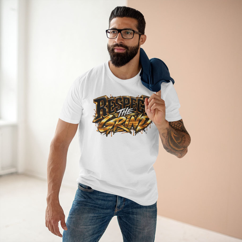 Respect the Grind | Men's Premium Graphic T-Shirt – Boss Brand