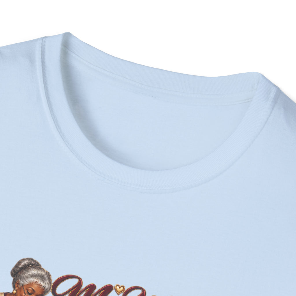 Grandma Glow-Up Graphic Tee – African American Nana Design