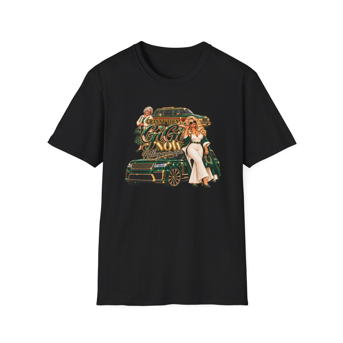 Granny to GiGi | Grandma Glow-Up Graphic T-Shirt