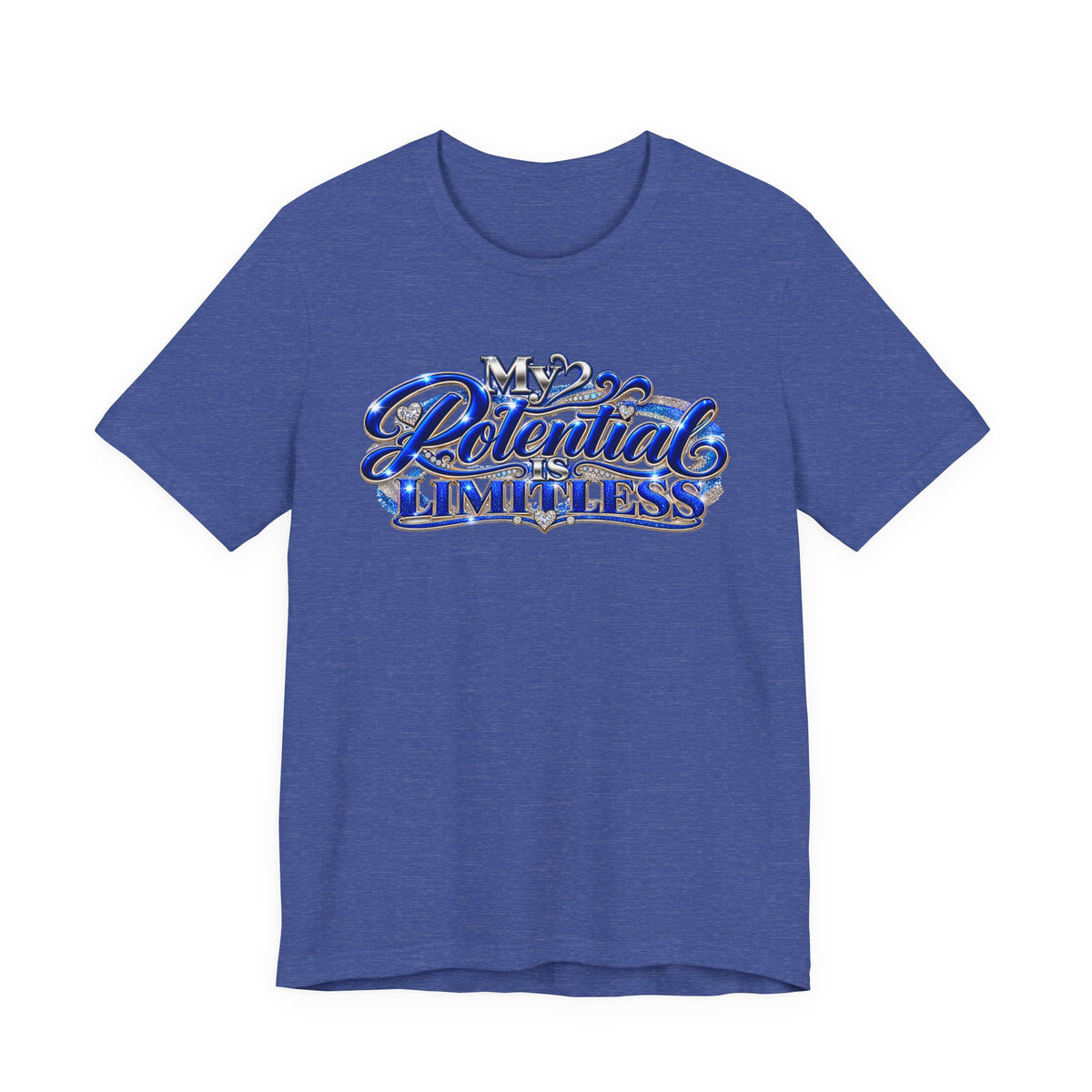 My Potential Is Limitless | Motivational Graphic T-Shirt | Boss Brand LLC