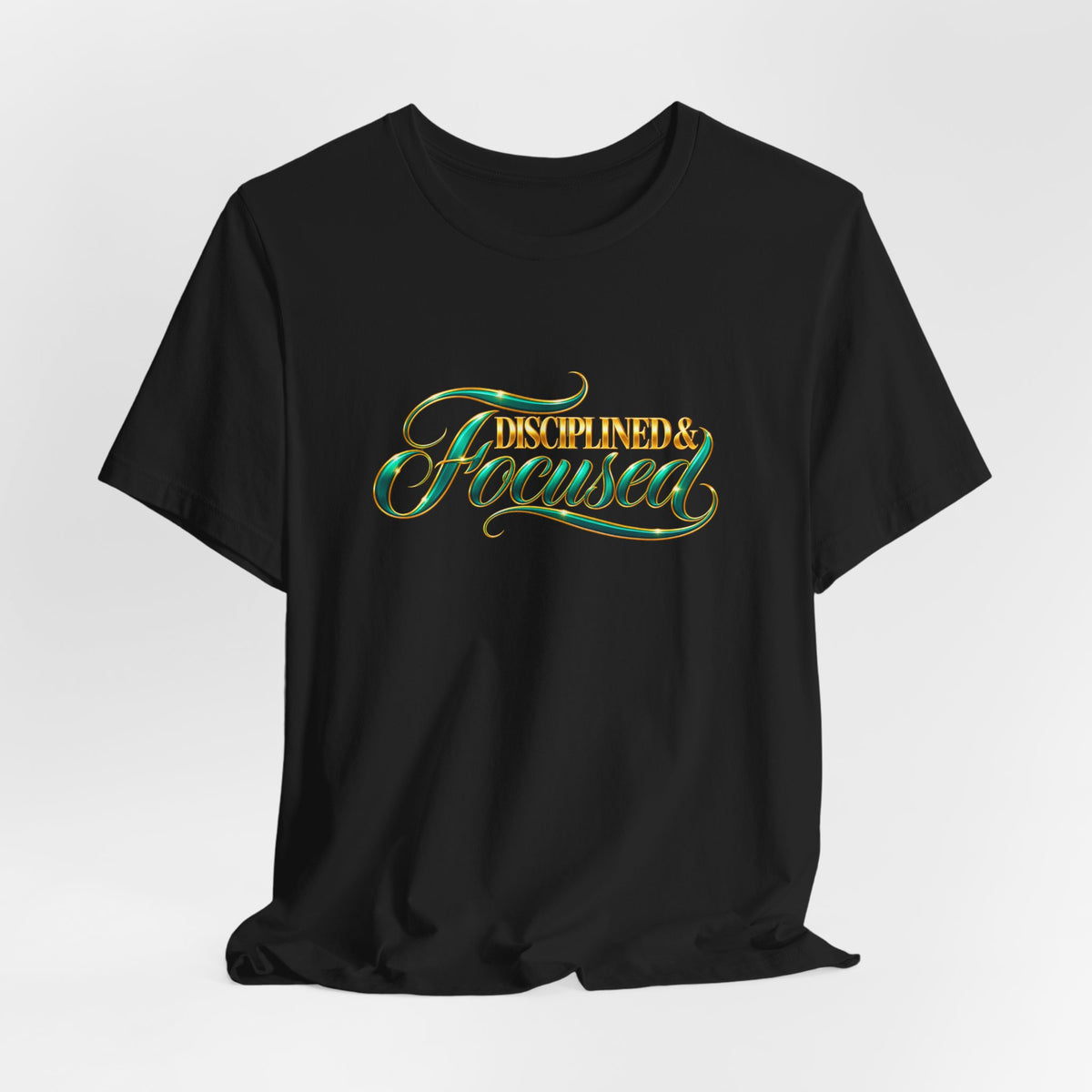 Disciplined & Focused | Executive Casual Friday Graphic T-Shirt | Boss Brand LLC