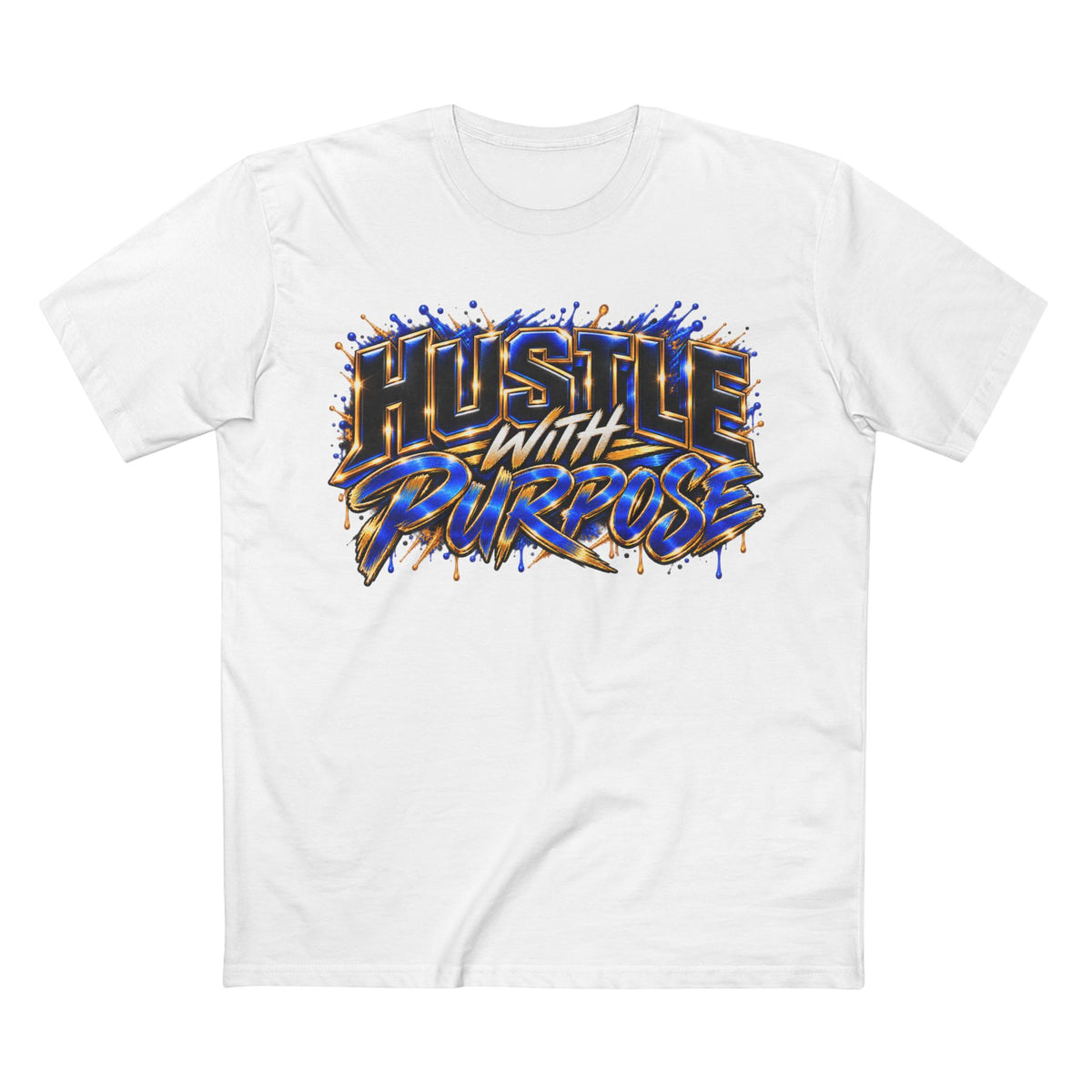 Hustle With Purpose | Men's Premium Graphic T-Shirt – Boss Brand