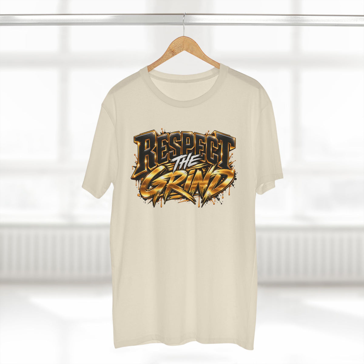 Respect the Grind | Men's Premium Graphic T-Shirt – Boss Brand