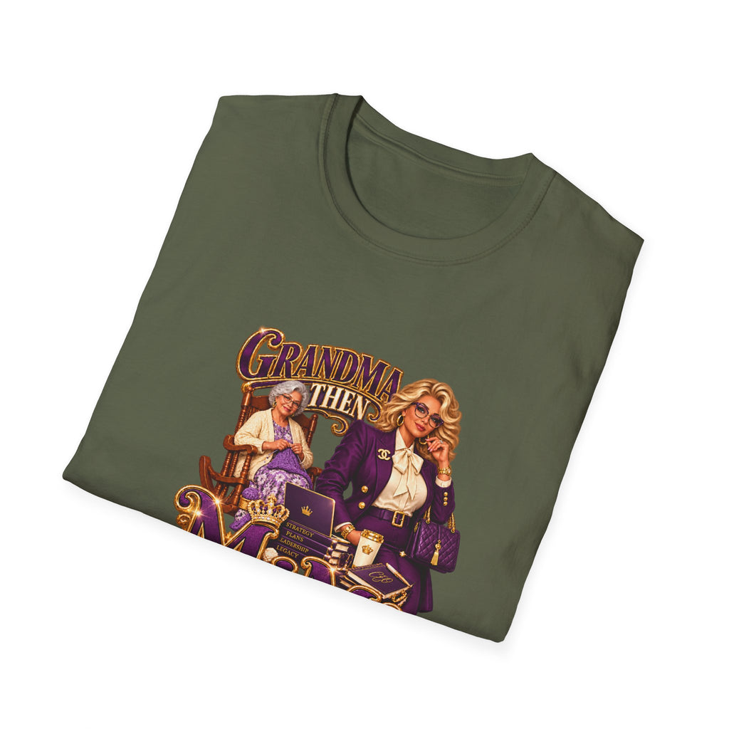 Then Grandma, Now MiMi | Grandma Glow-Up Graphic T-Shirt