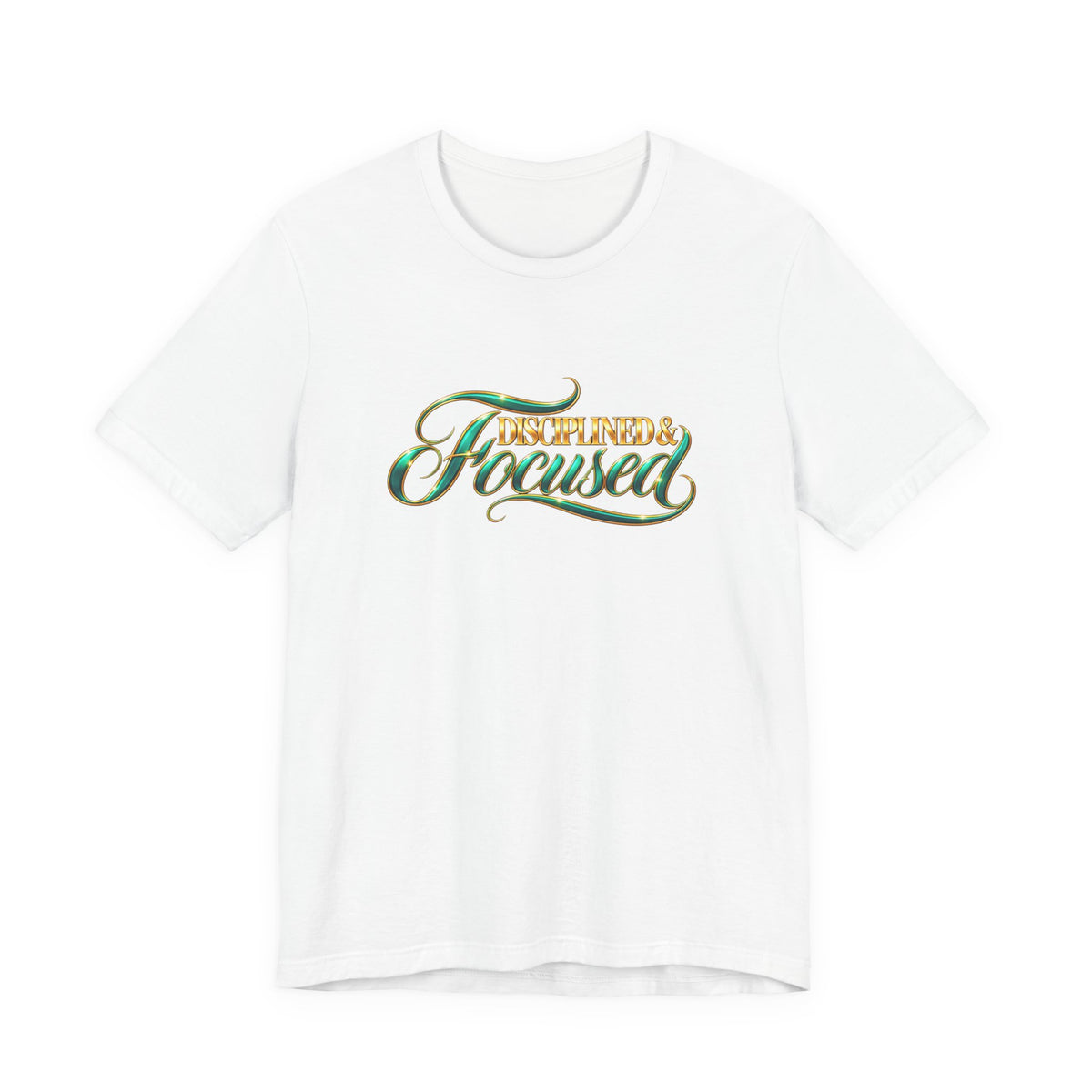 Disciplined & Focused | Executive Casual Friday Graphic T-Shirt | Boss Brand LLC