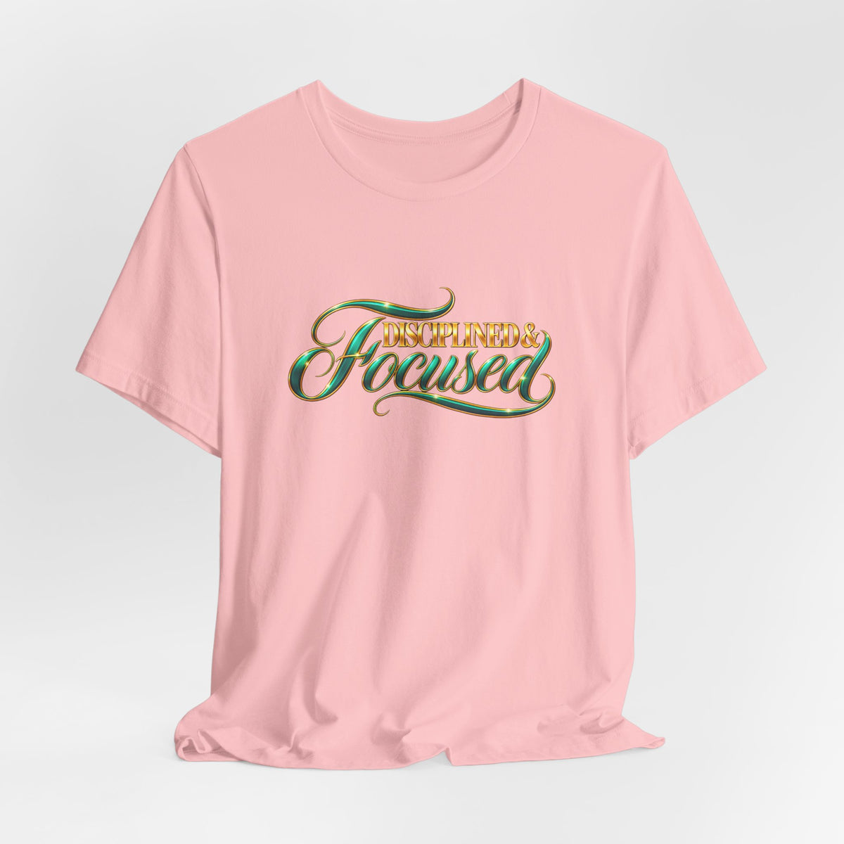 Disciplined & Focused | Executive Casual Friday Graphic T-Shirt | Boss Brand LLC