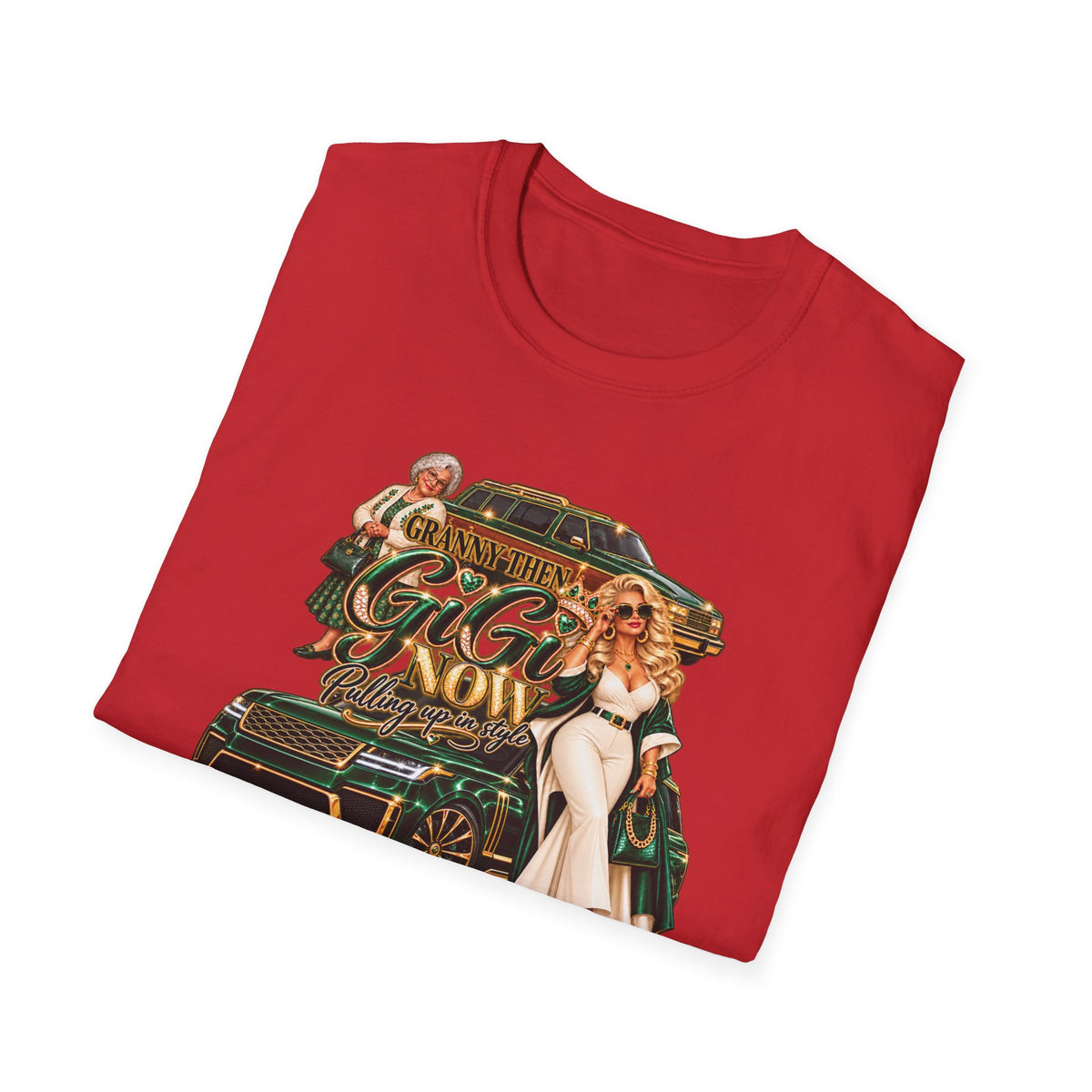 Granny to GiGi | Grandma Glow-Up Graphic T-Shirt
