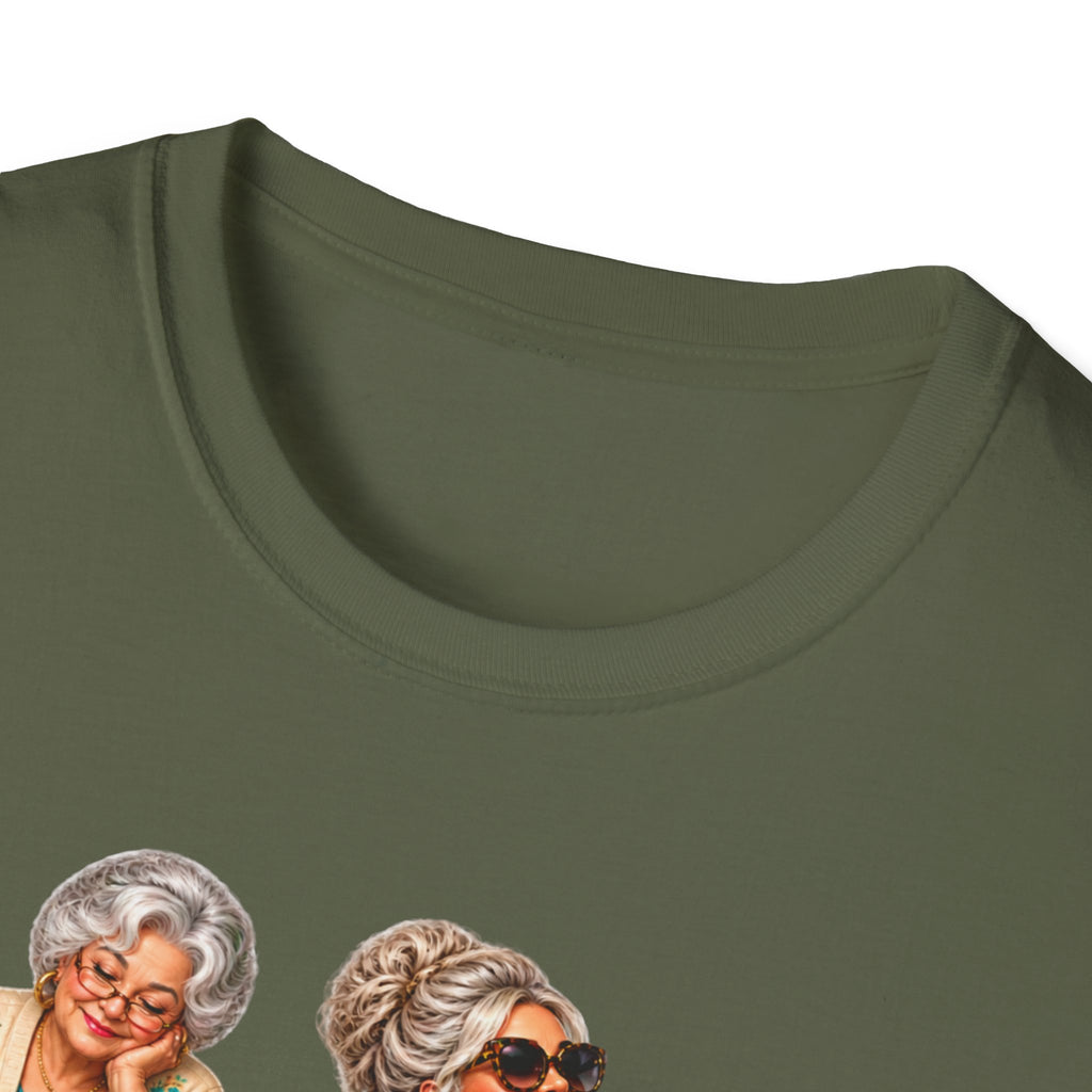 Grammie to Glamma | Jet-Setting Grandma Graphic Tee – Grandma Glow-Up Collection