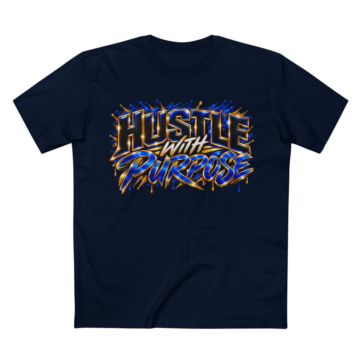 Hustle With Purpose | Men's Premium Graphic T-Shirt – Boss Brand