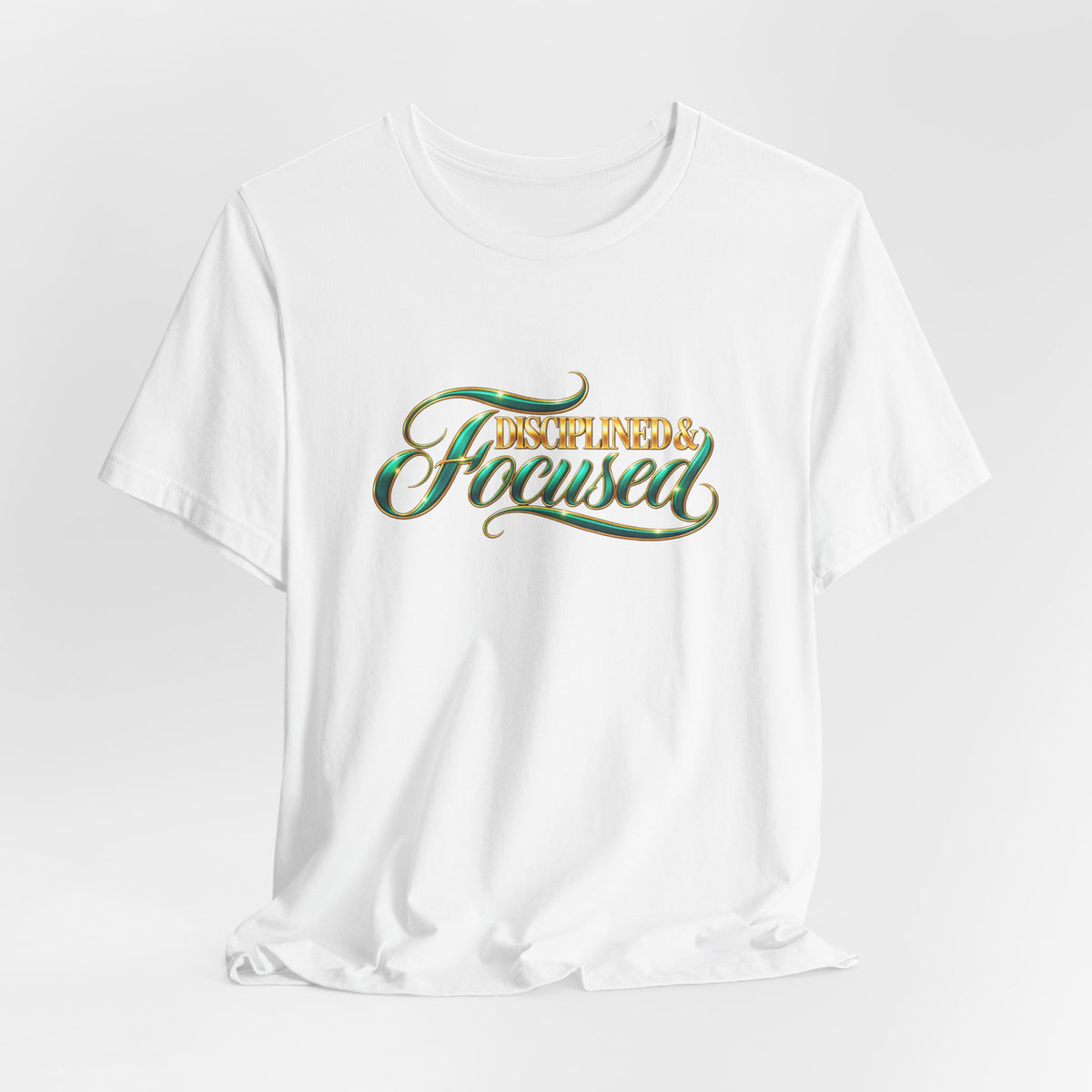 Disciplined & Focused | Executive Casual Friday Graphic T-Shirt | Boss Brand LLC