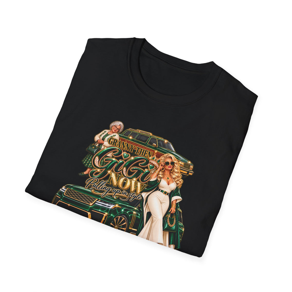 Granny to GiGi | Grandma Glow-Up Graphic T-Shirt