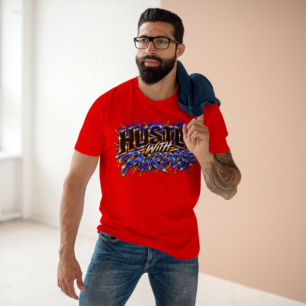 Hustle With Purpose | Men's Premium Graphic T-Shirt – Boss Brand