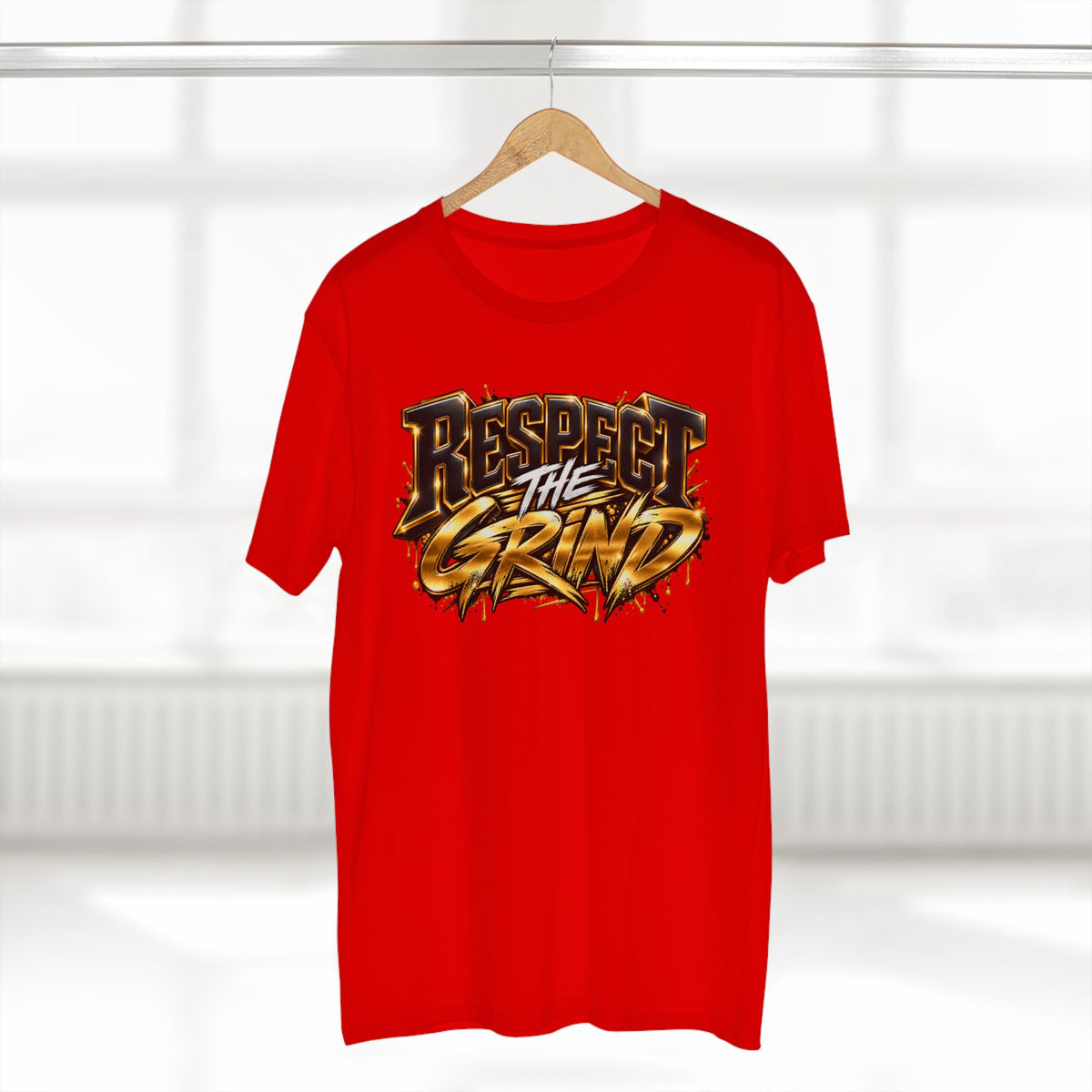 Respect the Grind | Men's Premium Graphic T-Shirt – Boss Brand