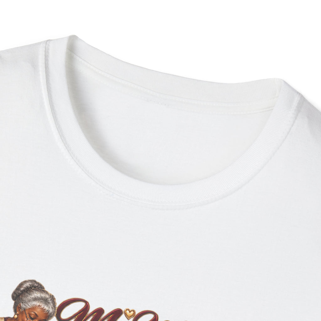 Grandma Glow-Up Graphic Tee – African American Nana Design