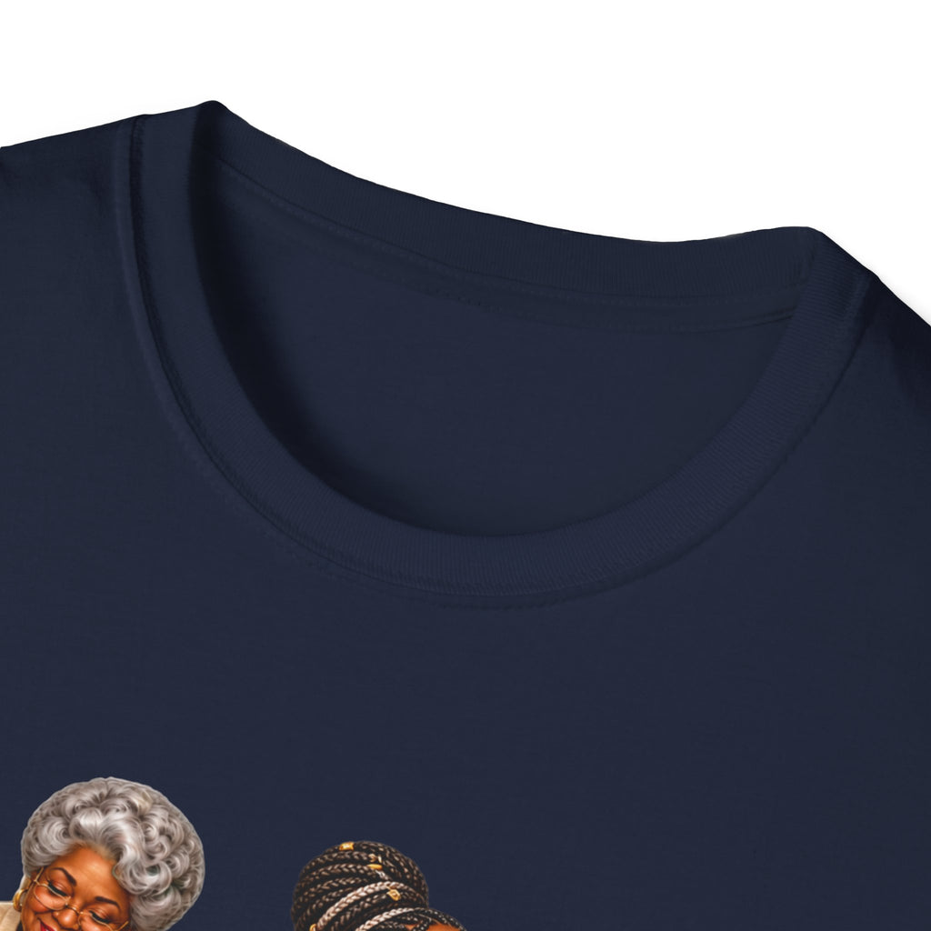 Grammie to Glamma | Jet-Setting Grandma Graphic Tee –African American  Grandma Glow-Up Collection