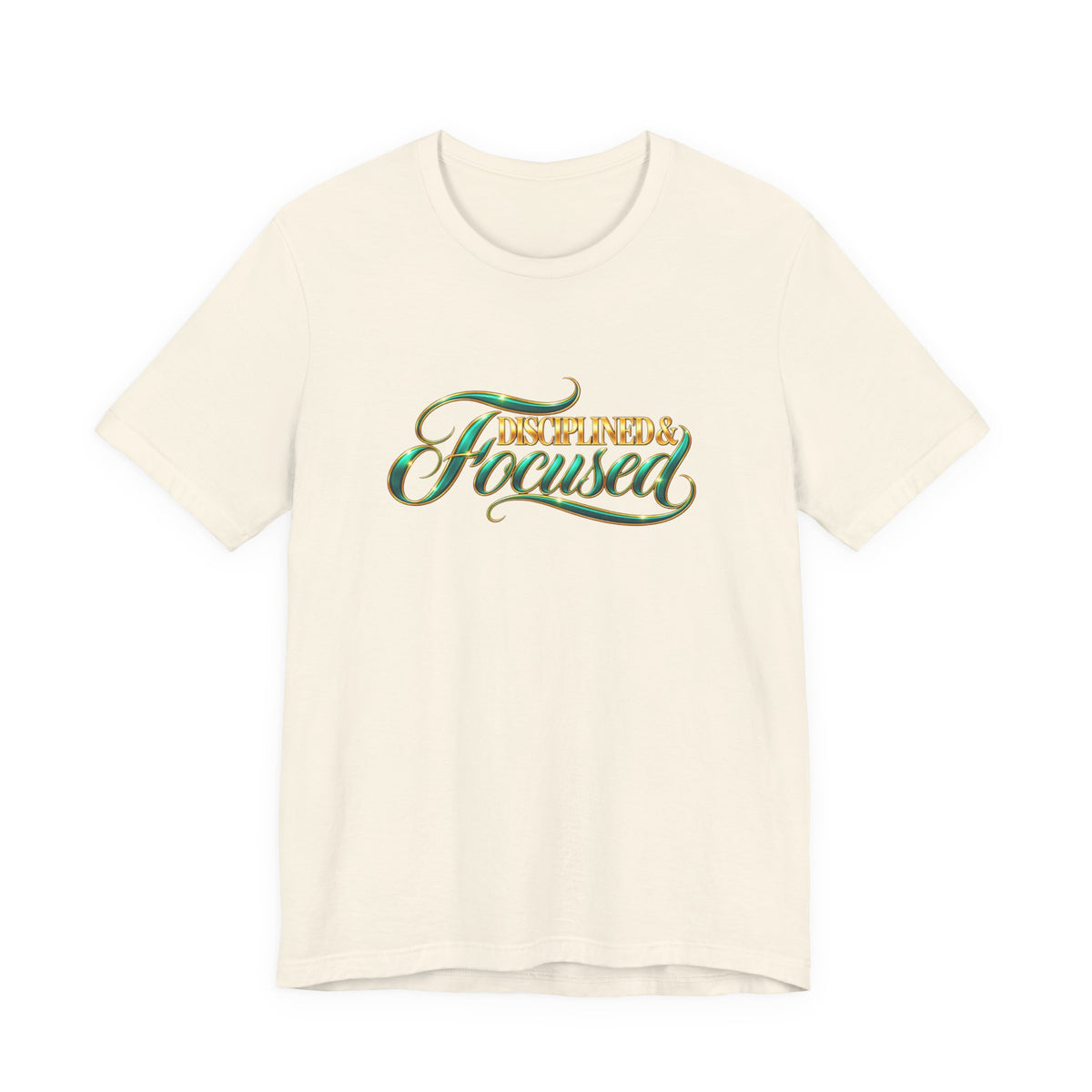 Disciplined & Focused | Executive Casual Friday Graphic T-Shirt | Boss Brand LLC