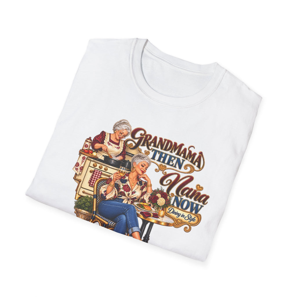 Grandmama to Nana | Grandma Glow-Up Graphic Tee