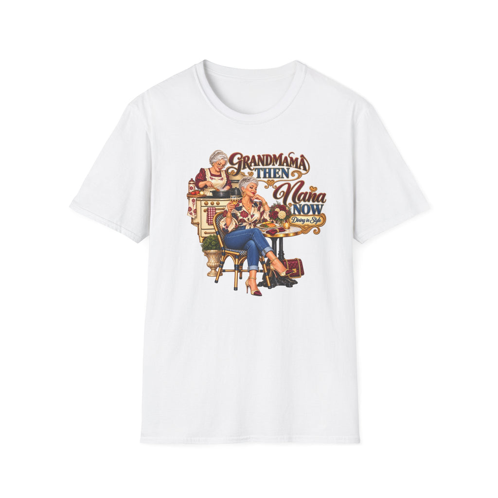 Grandmama to Nana | Grandma Glow-Up Graphic Tee
