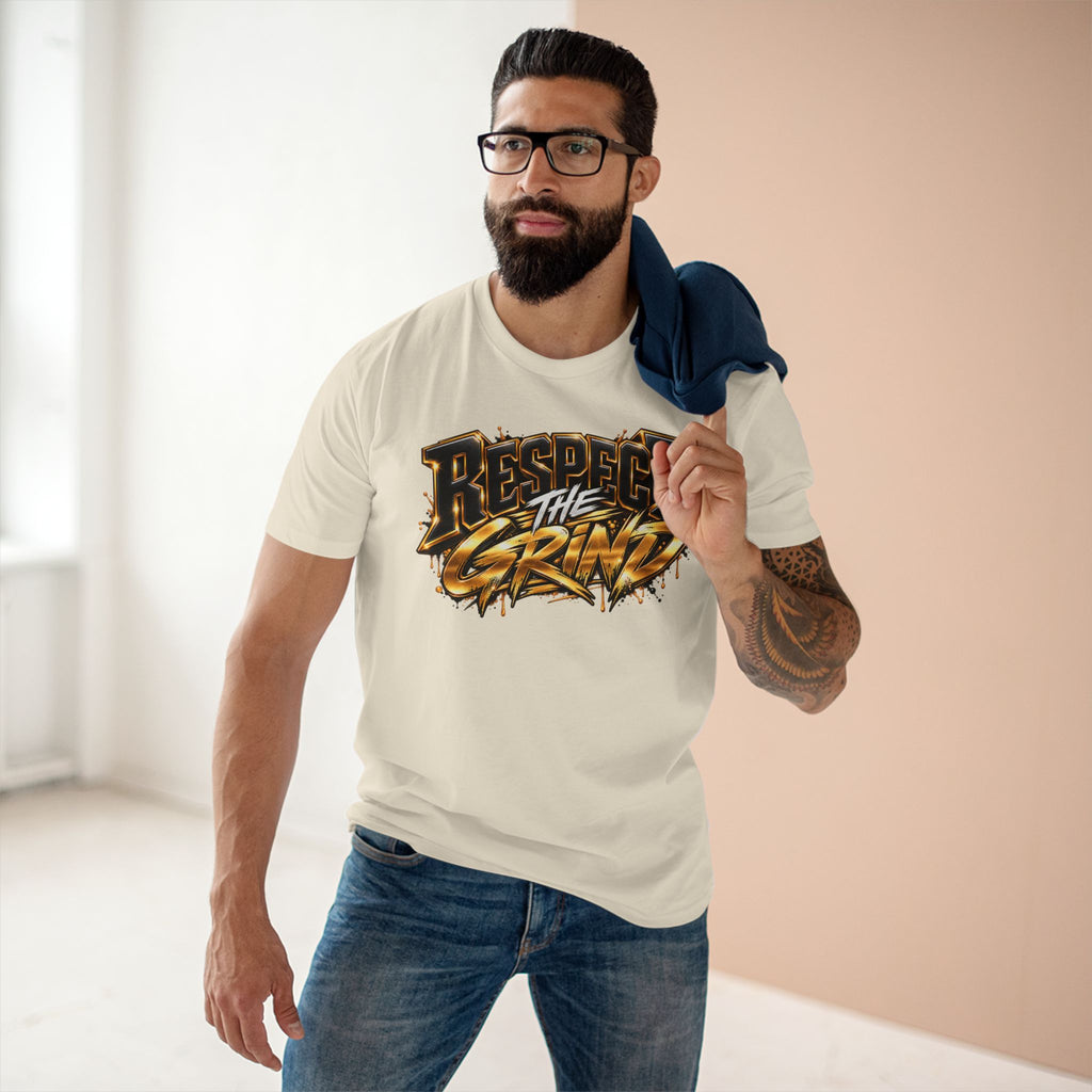Respect the Grind | Men's Premium Graphic T-Shirt – Boss Brand