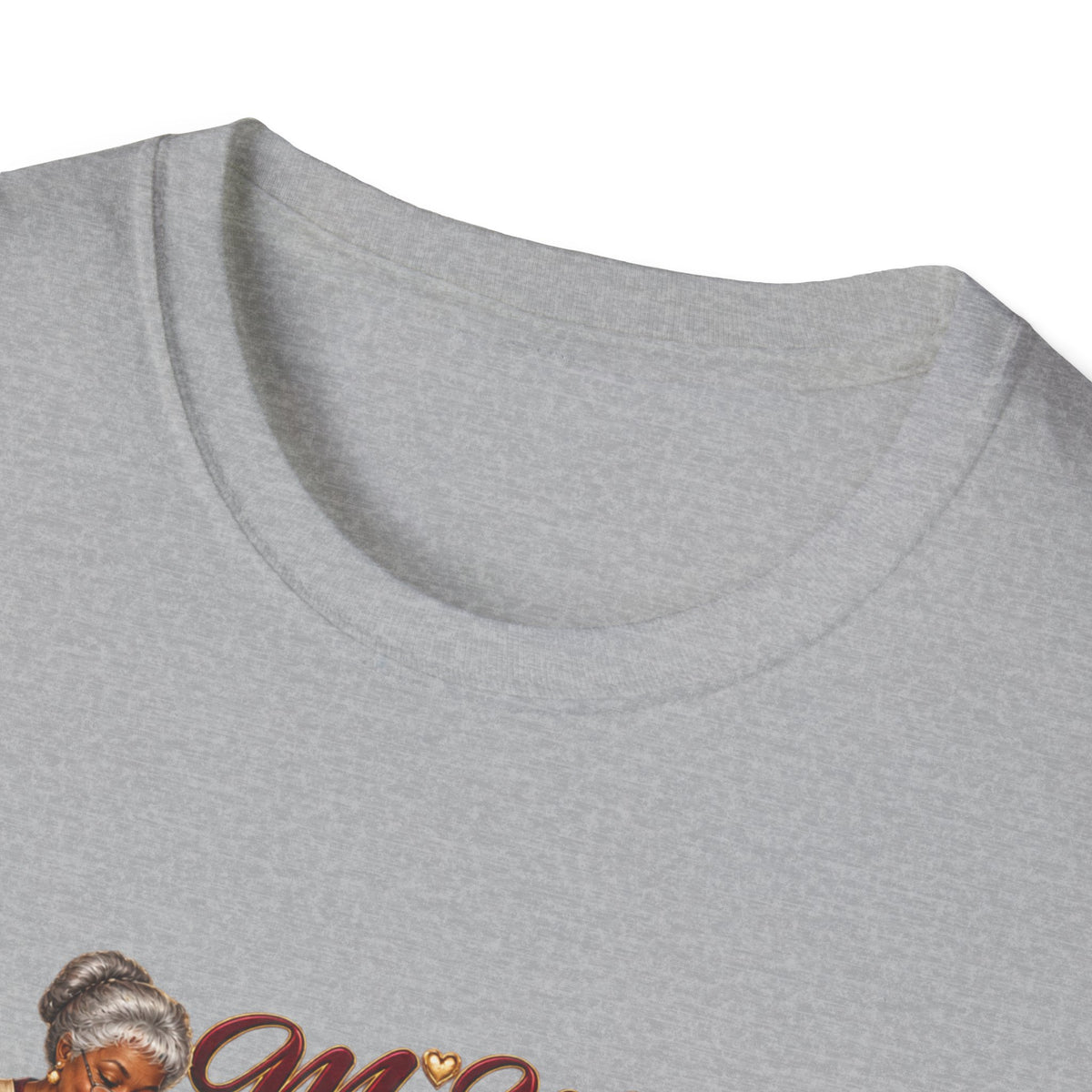 Grandma Glow-Up Graphic Tee – African American Nana Design