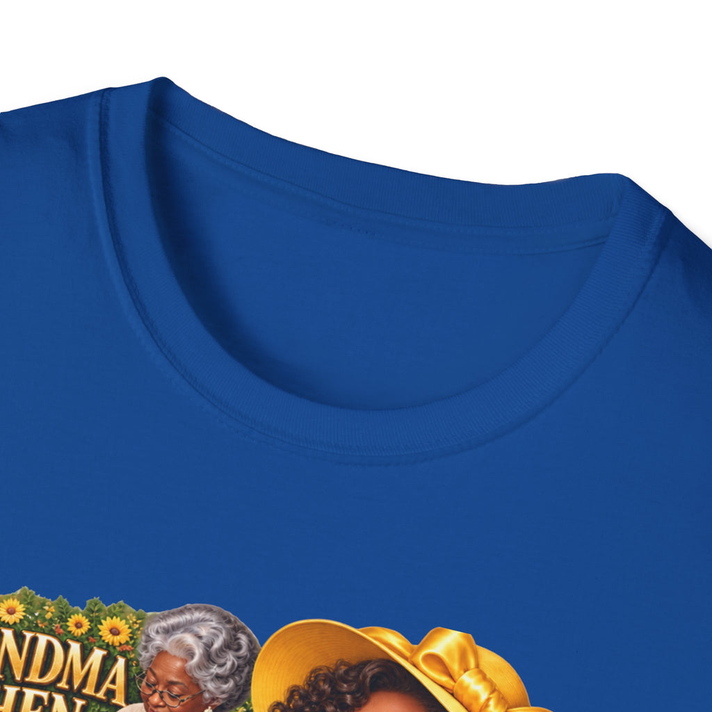 Grandma to Sunshine | African American Grandma Glow-Up Graphic Tee – Sunshine Edition