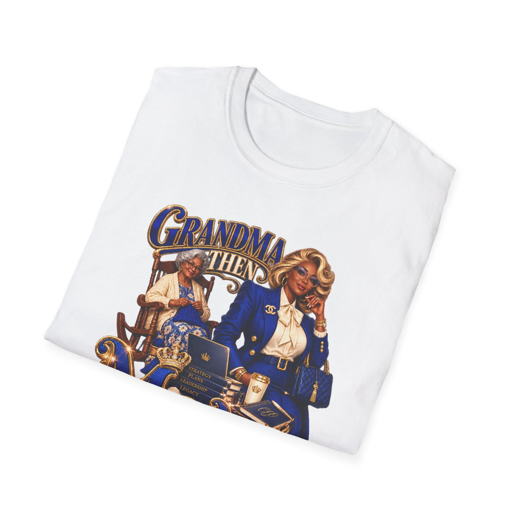 Then Grandma, Now MeMe | Running the Show Graphic T-Shirt