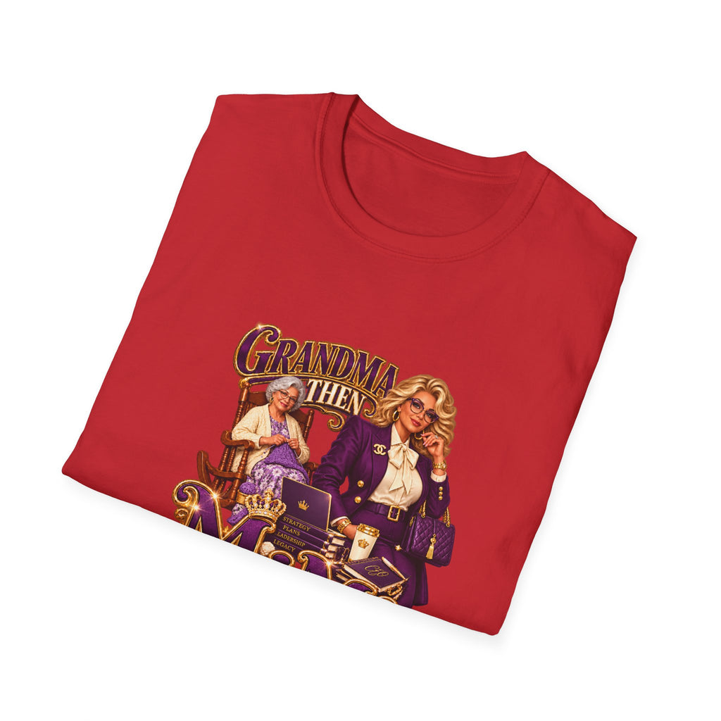 Then Grandma, Now MiMi | Grandma Glow-Up Graphic T-Shirt