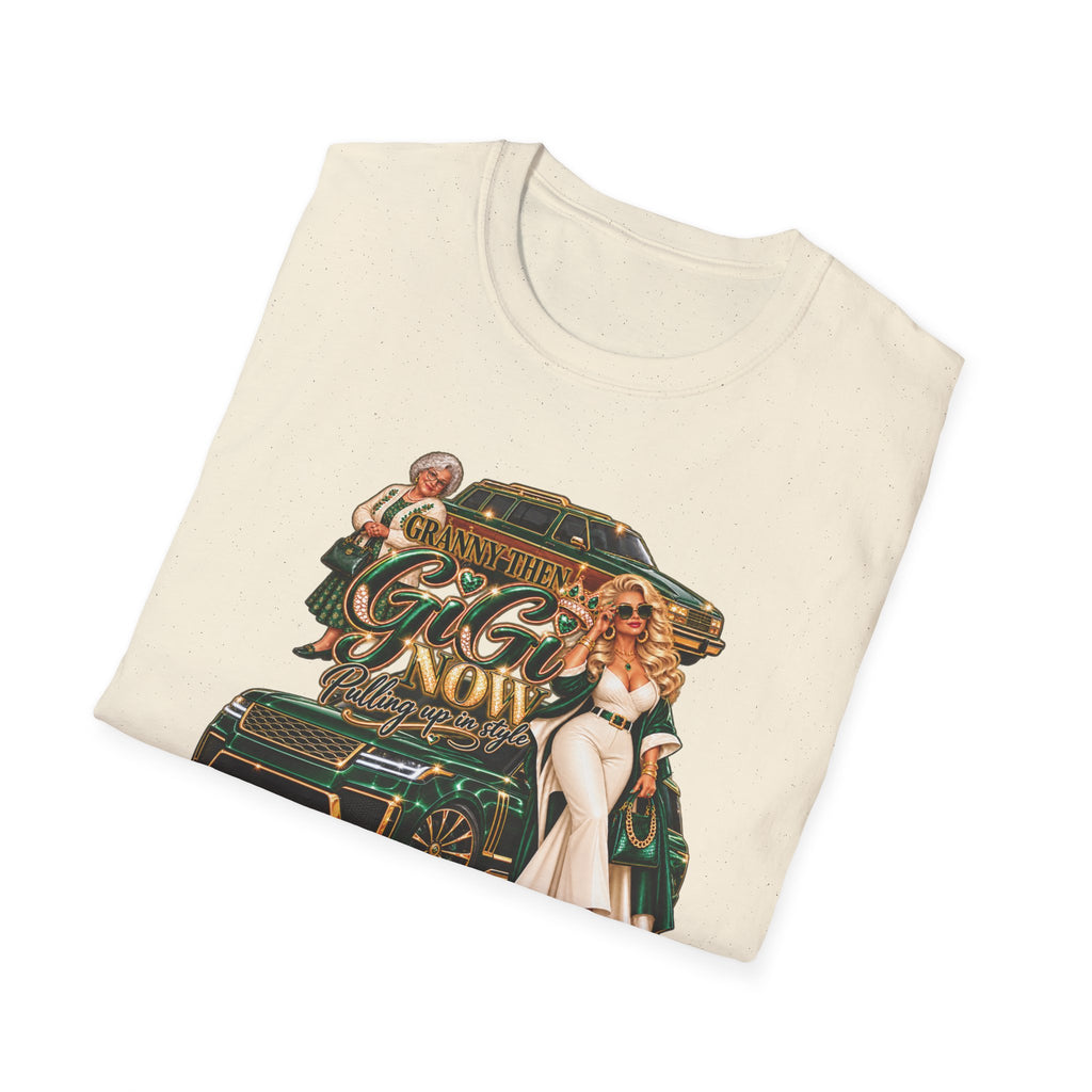 Granny to GiGi | Grandma Glow-Up Graphic T-Shirt