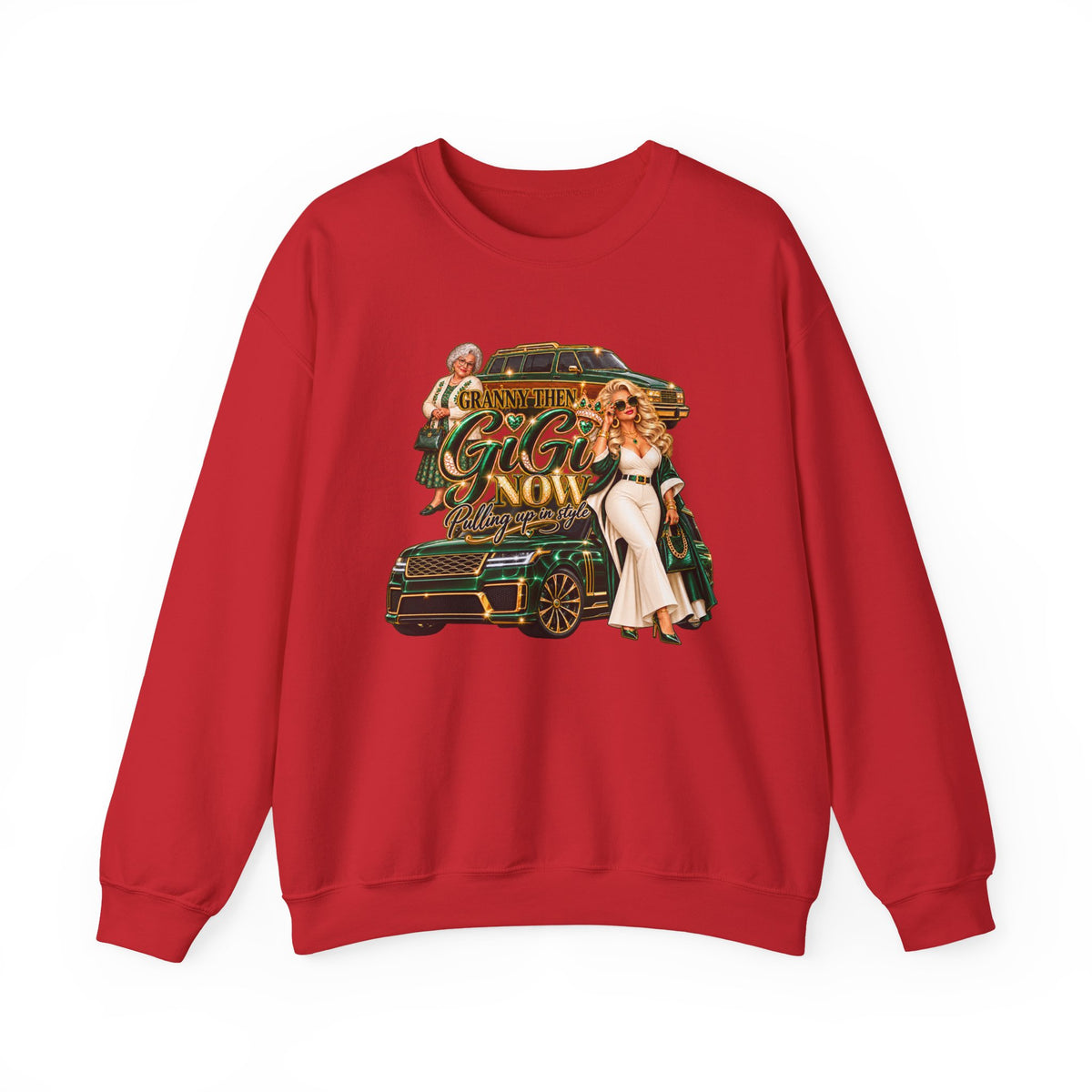 Granny to GiGi | Luxury Lifestyle Crewneck Sweatshirt – Grandma Glow-Up Collection