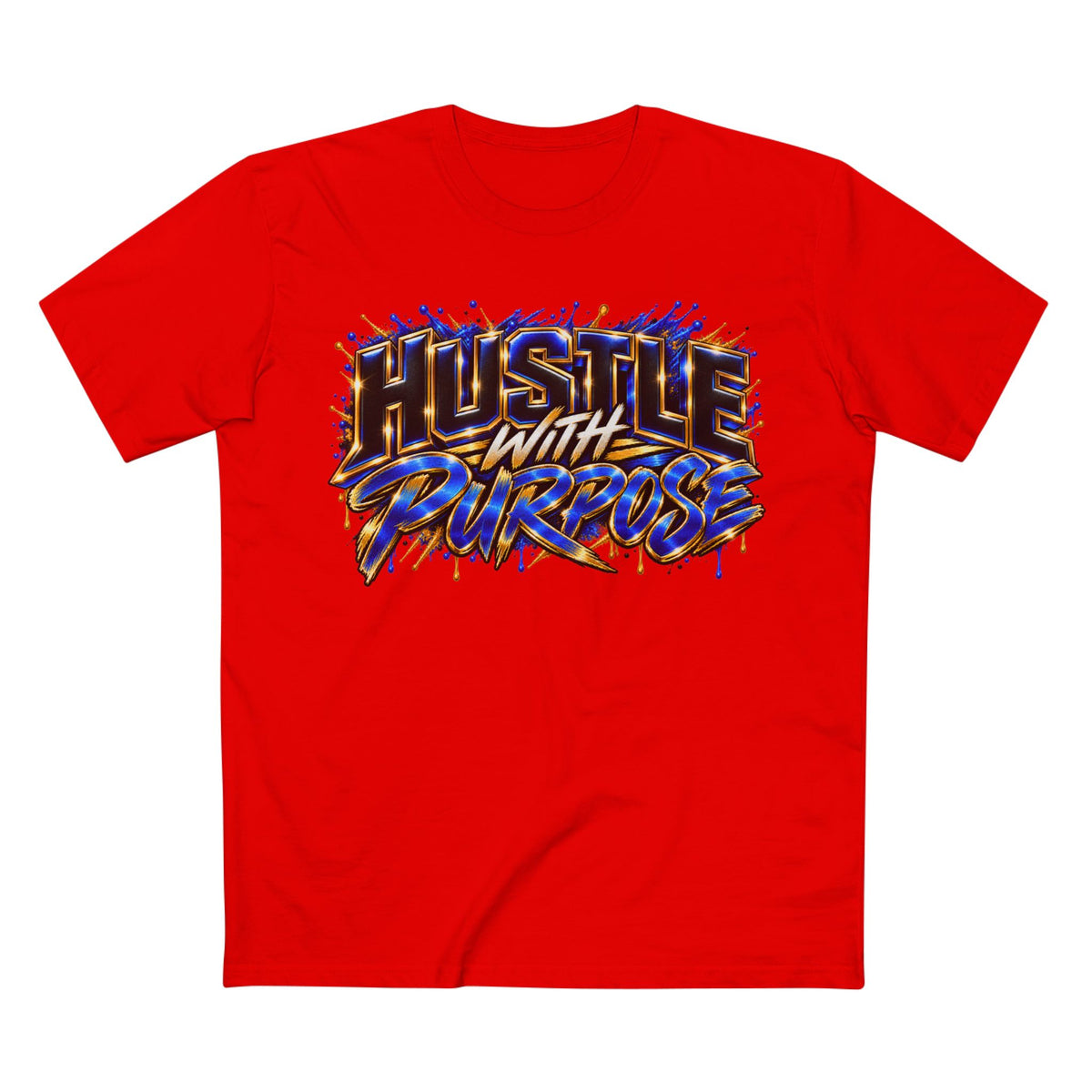 Hustle With Purpose | Men's Premium Graphic T-Shirt – Boss Brand